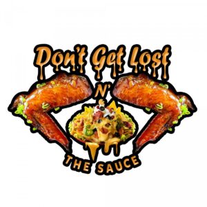 Don't get lost n' in the sauce logo